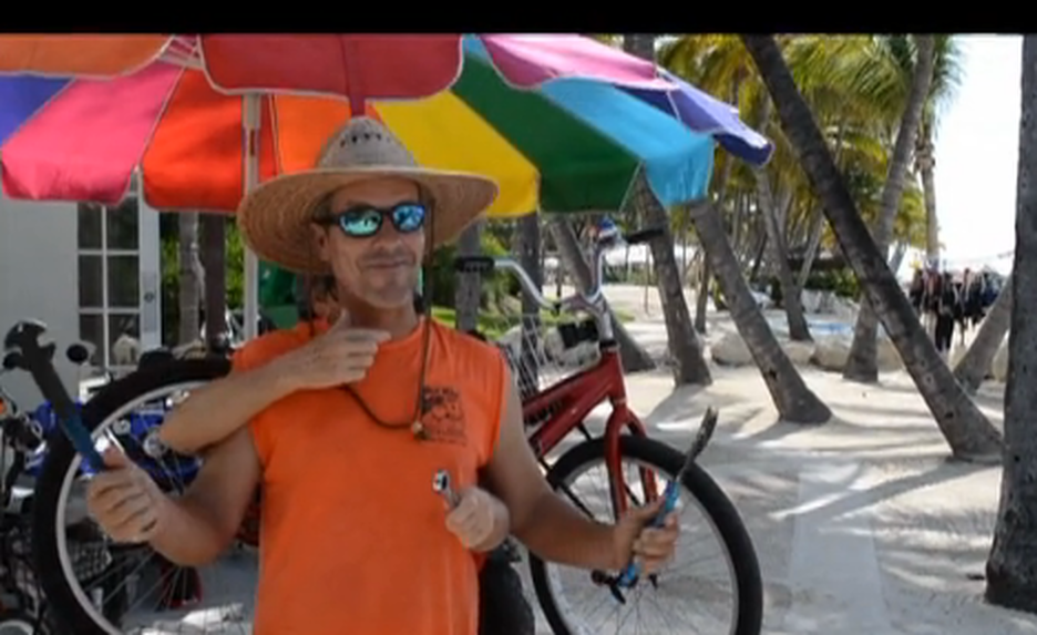 Tom Theisen in Key West Florida