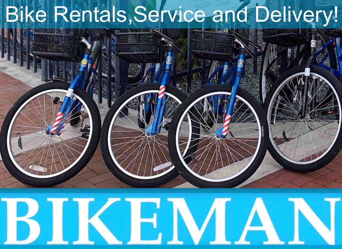 Bike rental delivery in Key West