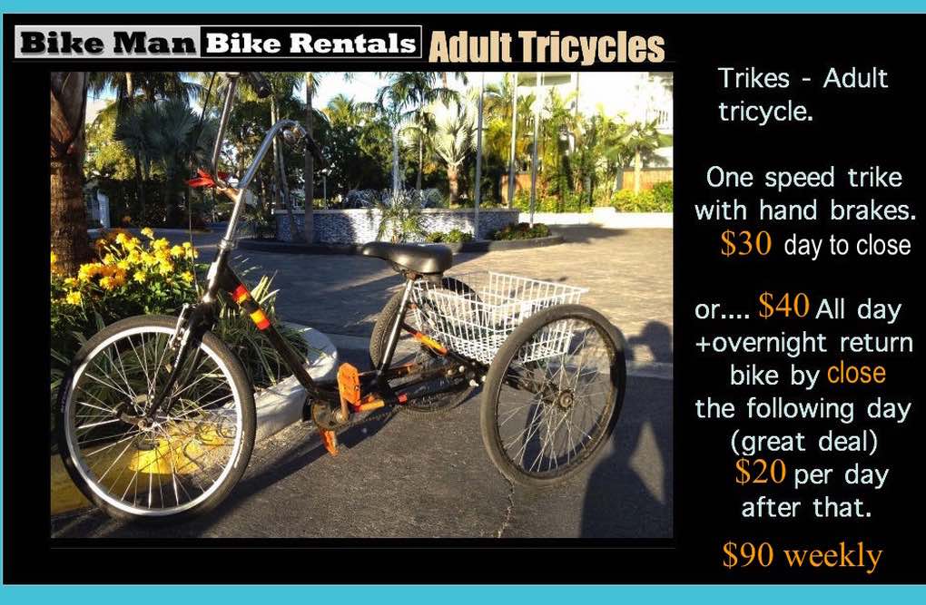 key west trikes for adults